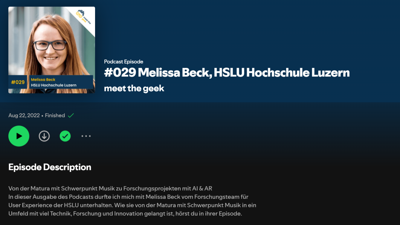Podcast interview